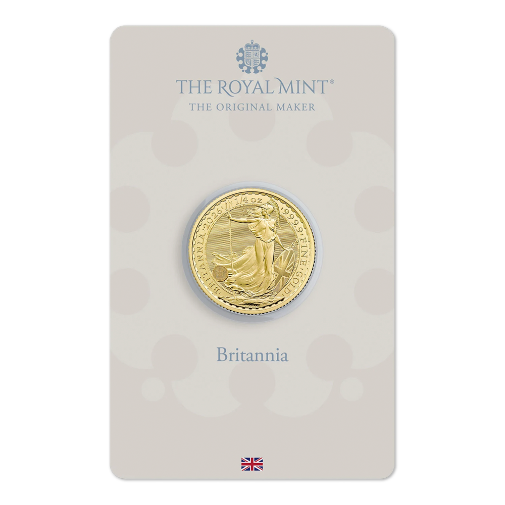ブリタニア金貨 1/4oz
